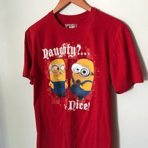 Christmas Despicable Me Naughty or Nice Shirt